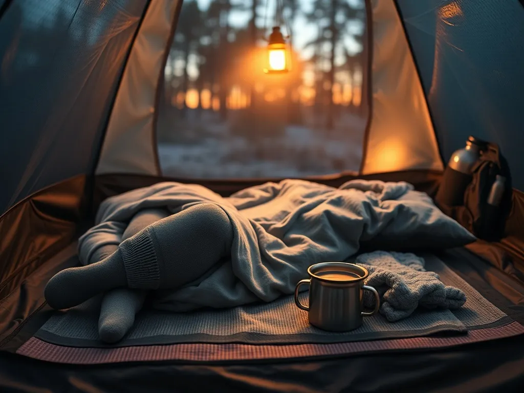 Jak się ubrać do spania w namiocie?